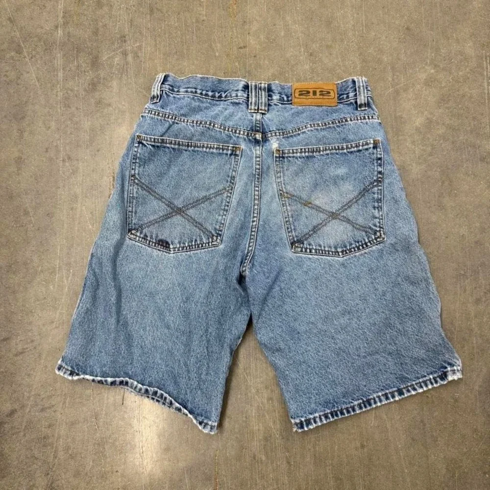Vintage Y2K 212 Southpole Style Denim Shorts Baggy Skater Streetwear